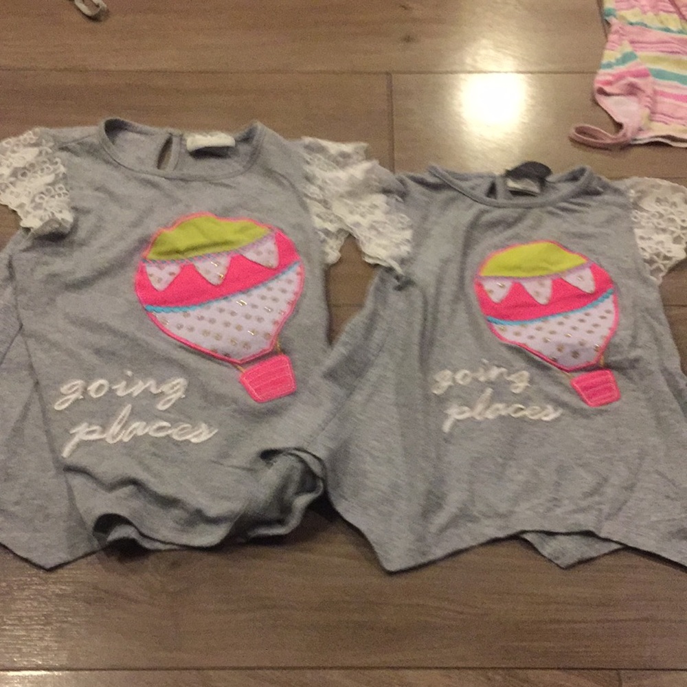 Matching girls shirts